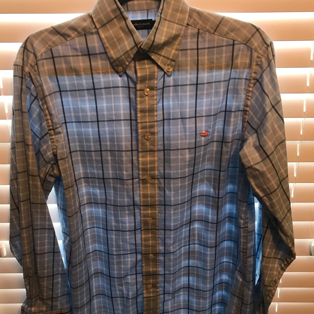 Light blue Southern Marsh dress shirt